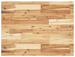 olajbevonatú tömör akácfa íróasztallap 80 x 60 x 4 cm