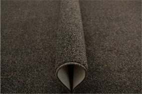 Nappali Szőnyeg Melange Grafit Fekete Alpha Filc 200x200 cm