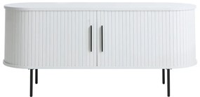 Fehér TV-állvány 120x56x40 cm Nola – Unique Furniture