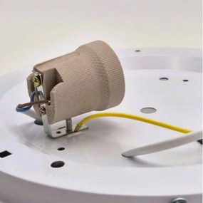 Mennyezeti lámpa NATURAL SLIM 1xE27/60W/230V ø 27 cm fenyő