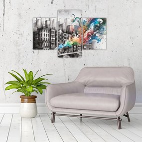 Kép - Ipari élet (90x60 cm)