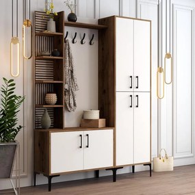 Előszobafal Viyana DA - Walnut, White