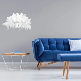 Gyerekszoba csillár FARFALLA 1xE27/60W/230V fehér