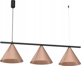 Függőlámpa Capital Fekete-réz 3XGX53