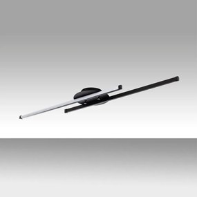 Fekete LED mennyezeti lámpa 10x86 cm Umut – Opviq lights