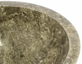 DIVERO Mosdókagyló természetes kőből