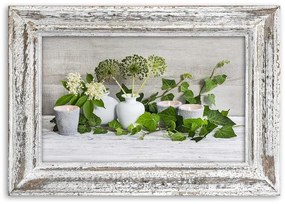 Gario Vászonkép Csendélet shabby chic stílusban Méret: 100 x 70 cm