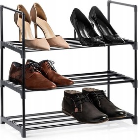 Cipőtartó polc cipőtartó állvány szekrény rendszerező 3 szintes emeletes