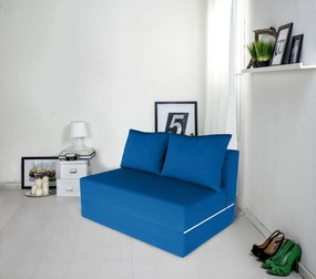 Urban Living Kihúzhatós kanapé, 136x80x40 cm, kék