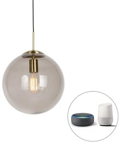 Okos lĂłgĂłlĂĄmpa sĂĄrgarĂ©zzel Ă©s fĂŒstĂŒveggel 30 cm, beleĂ©rtve a Wifi ST64 - Ball