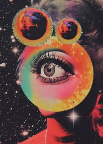 Poszter 39,5x55cm Szem az űrben