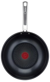 Wok rozsdamentes acél serpenyő tapadásmentes felülettel ø 28 cm Intuition B8171944 – Tefal