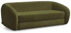 Zöld zsenília kinyitható kanapé 228 cm Neyo – Bobochic Paris