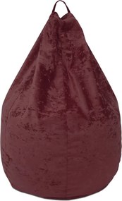 Mara babzsákfotel - E42 szövet - bordó - 200 liter R