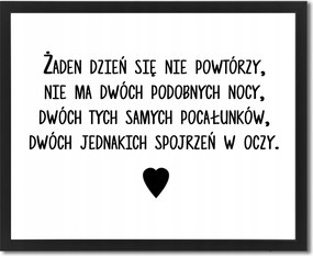 Poszter Felirattal Idézet W.Szymborska Nappali Kép Keretben Falra