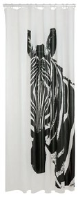 Sealskin Zebra zuhanyfüggöny 200x180 cm fehér 800150