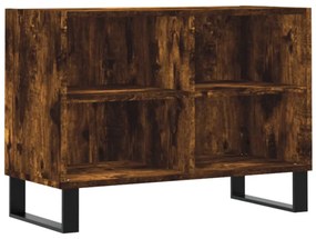 füstös tölgy színű szerelt fa TV-szekrény 69,5x30x50 cm