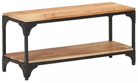 tömör akácfa dohányzóasztal 90 x 30 x 40 cm