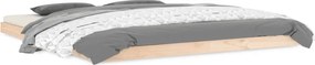 vidaXL Super King Size tömör fenyőfa ágykeret 180 x 200 cm