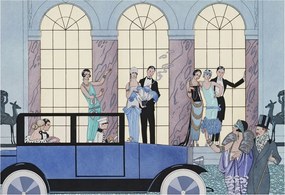 Fotótapéta Flizelin Fal konyhába nappaliba Hálószoba Art deco 152x104