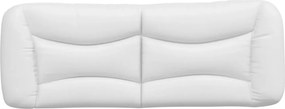 fehér műbőr fejtámla párna Hvar 120 cm