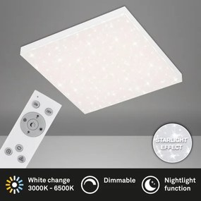 Briloner 7381-116 - LED Dimmelhető mennyezeti lámpa STARRY SKY LED/24W/230V + távirányító