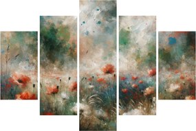 Kép – Pipacsmező absztrakciója (150x105 cm)