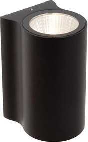 LUCIDE 33801-06-30 AKRA Modern Kültéri Fali Lámpa Fekete LED IP44