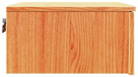 Éjjeli asztal 2 pcs Viaszbarna 37 x 35 x 18.5 cm Tömör fenyőfa
