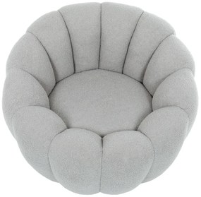 Forgószék Bouclé GREY2, szürke
