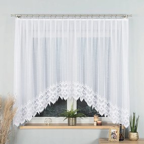 Jacquard készfüggöny alul kivágással 300x160 cm Felicia