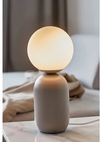 Nordlux - Asztali lámpa NOTTI 1xE14/25W/230V szürke