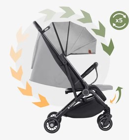 Tulano babakocsi szürke