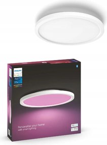 Philips Hue Surimu intelligens Led mennyezeti panel 40W 2850lm Rgb Ø39cm fehér