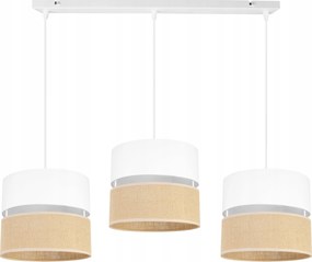 Mennyezeti Lámpa Lógó Csillár Hármas Lámpabúra Boho Juta Díszléc Az Asztal Felett