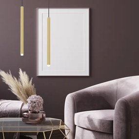 Csillár zsinóron MONZA 1xG9/8W/230V arany