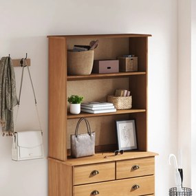 Hutch &#039;ASKIM&#039;91x30x104 cm Szilárd fa fenyő