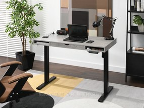 PC asztal Osto 120 (beton + fehér). 1109822