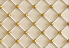 Fotótapéta Arany rombuszok és 3D vinil háló 254x184 Luxus és stílus +ragasztó