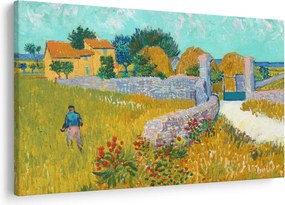 Kép - Vincent van Gogh, Farmhouse in Provence, reprodukciók (90x60 cm)