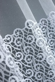 Mg Függöny jacquard 31937 Fehér 250cm magas pol 0,5m