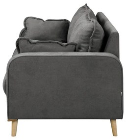 Sötétszürke kanapé 193 cm Beata – Ropez