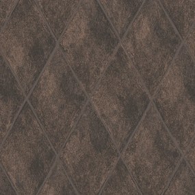 Barna Rombusz Mintás Tapéta, Mosható Vinil