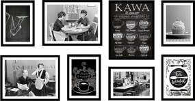 Komplett Galéria 8db-os képkeret Kávé KPM218