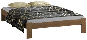 Fa ágy 120x200 Adéla tölgy