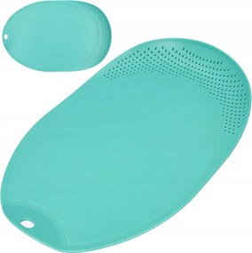 Vágódeszka csepegtetővel műanyag konyhai