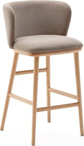 Világosbarna bárszék (ülésmagasság 65 cm) Ciselia – Kave Home