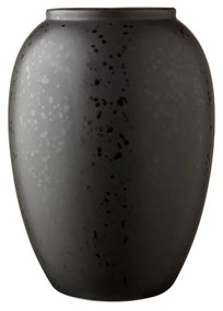 Basics Black fekete agyagkerámia váza, magasság 20 cm