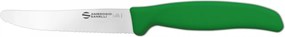 Pikutek fogazott kés Ambrogio Sanelli Supra 11cm Zöld
