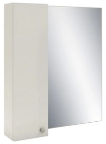 Lucia Fürdőszobai tükrösszekrény MDF előlappal, védőbevonattal Fehér N